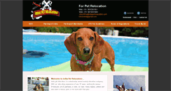 Desktop Screenshot of indiapetrelocators.com